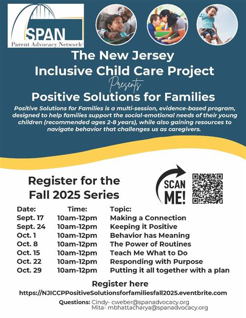 NJ Inclusive Child Care Project